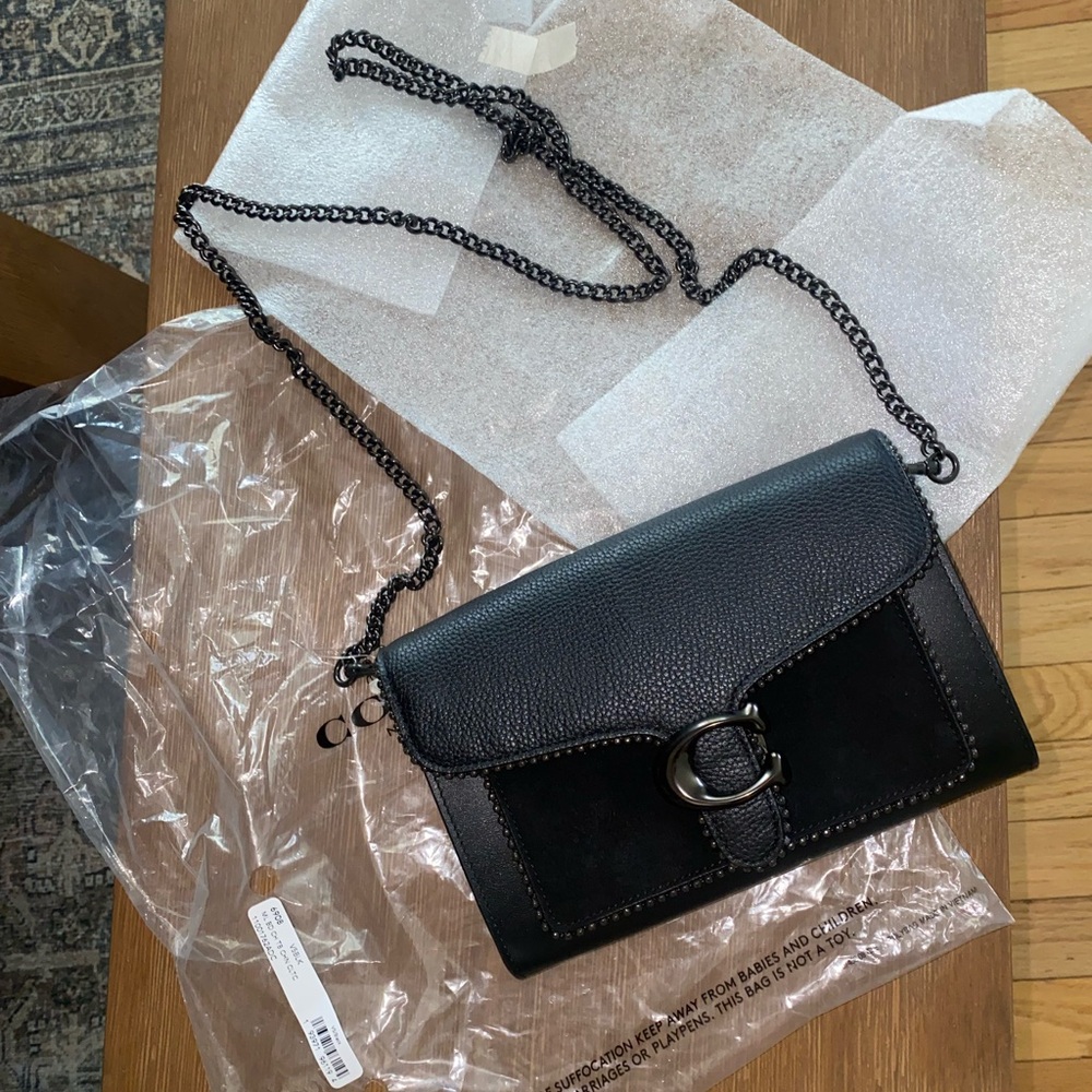 Tabby Chain Clutch With Beadchain ✨BRAND NEW✨